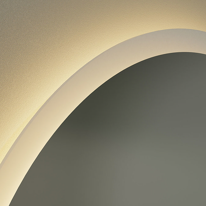 Venice 800mm Round LED Illuminated Anti-Fog Bathroom Mirror Standard Large Image