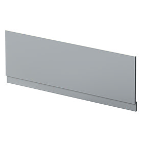 Venice Abstract / Urban 1700 Front Bath Panel Satin Grey Large Image