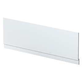 Venice Abstract / Urban 1700 Front Bath Panel Satin White Large Image
