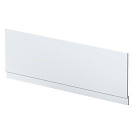 Venice Abstract / Urban 1700 Front Bath Panel Satin White Large Image