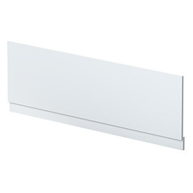 Venice Abstract / Urban 1700 Front Bath Panel Satin White Large Image