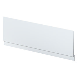 Venice Abstract / Urban 1800 Front Bath Panel Satin White Large Image