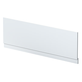 Venice Abstract / Urban 1800 Front Bath Panel Satin White Large Image