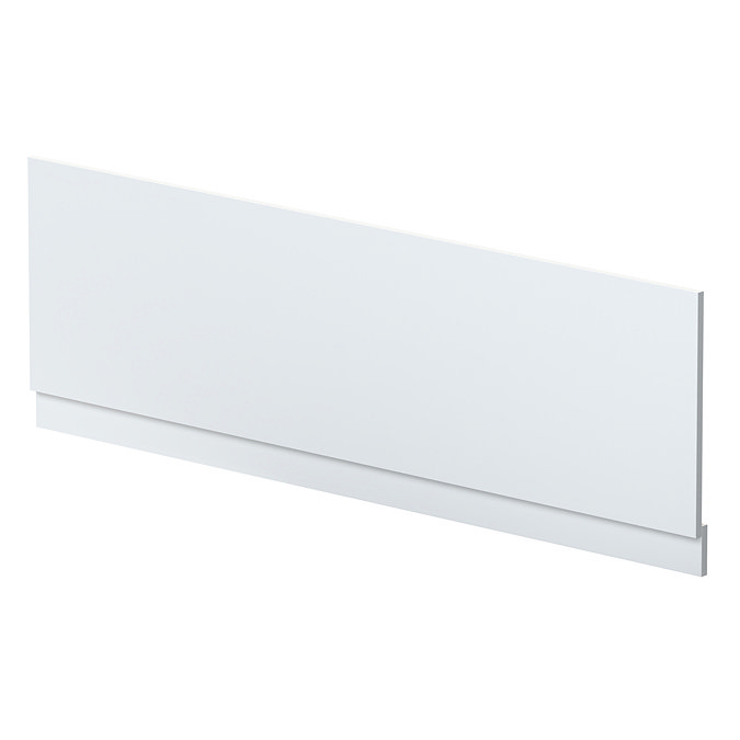 Venice Abstract / Urban 1800 Front Bath Panel Satin White Large Image