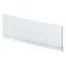 Venice Abstract / Urban 1800 Front Bath Panel Satin White Large Image