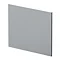 Venice Abstract / Urban Grey L-Shaped End Bath Panel - 700mm Large Image