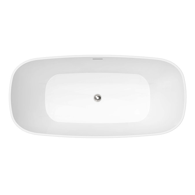 Venice Bathroom Suite with 1600 Thin-Edge Freestanding Bath