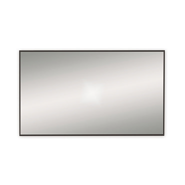 Venice Black 1200 x 700mm Rectangular Mirror  Profile Large Image