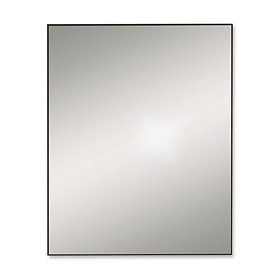 Venice Black 800 x 1000mm Rectangular Mirror Large Image