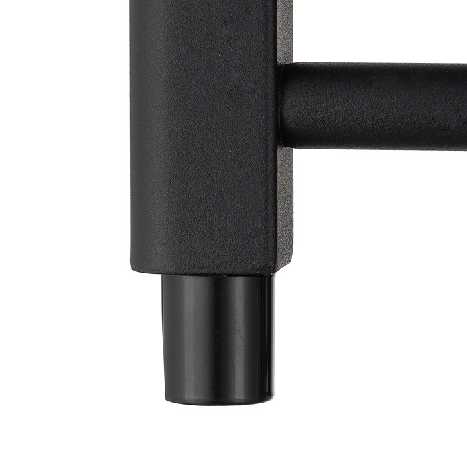 Venice Black Cover Cap for Towel Rail Heating Elements