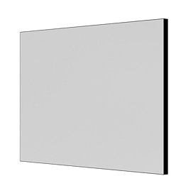 Venice Black Frame 1000 x 700mm Rectangular Mirror Large Image