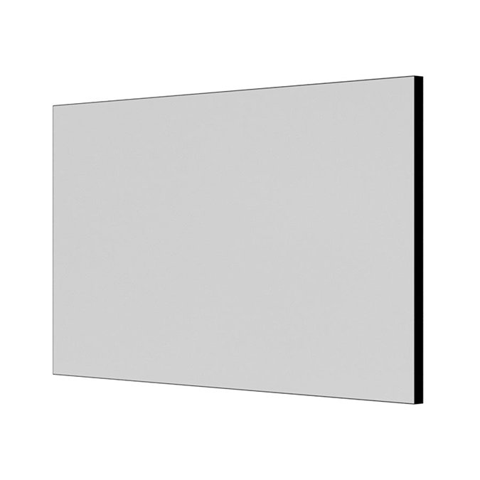 Venice Black Frame 1200 x 700mm Rectangular Mirror Large Image