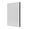 Venice Black Frame 600 x 800mm Rectangular Mirror Large Image
