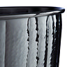 Venice Black Nickel Hammered Waste Bin