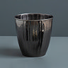 Venice Black Nickel Hammered Waste Bin