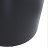 Venice Black Waste Bin