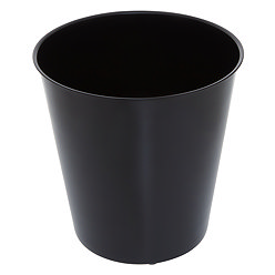 Venice Black Waste Bin