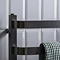 Venice Brushed Black Nickel Designer Heated Towel Rail (500 x 800mm)