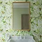 Venice Brushed Brass 1200 x 700mm Rectangular Mirror  Feature Large Image