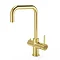 Bower 3-in-1 Instant Boiling Water Tap - Brushed Brass with Boiler & Filter  Feature Large Image