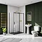 Venice Brushed Brass Designer Heated Towel Rail (500 x 1200mm) Standard Large Image
