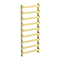 Venice Brushed Brass Designer Heated Towel Rail (500 x 1200mm)