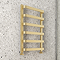 Venice Brushed Brass Designer Heated Towel Rail (500 x 800mm)