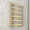  Venice Brushed Brass Designer Heated Towel Rail (500 x 800mm)