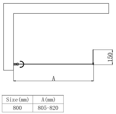 Venice Brushed Brass L-Shaped Complete Bathroom Package