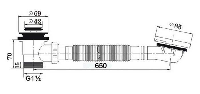 Venice Brushed Brass L-Shaped Complete Bathroom Package