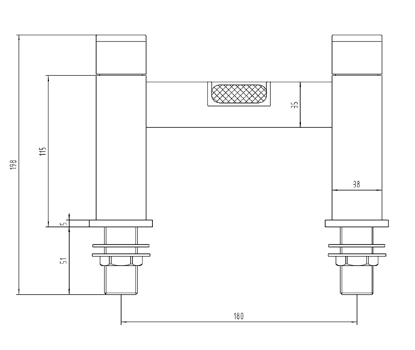 Venice Brushed Brass P-Shaped Complete Bathroom Package