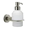 Venice Brushed Nickel Wall Mounted Soap Dispenser Large Image