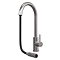 Venice Brushed Steel Kitchen Sink Mixer with Pull-Out Hose and Spray Head