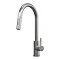 Venice Brushed Steel Kitchen Sink Mixer with Pull-Out Hose and Spray Head