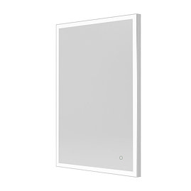 Venice Chrome 1000 x 700mm LED Illuminated Mirror with Demister Pad Large Image