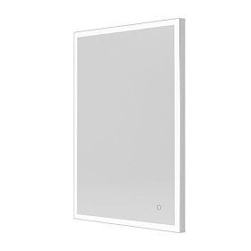 Venice Chrome 1000 x 700mm LED Illuminated Mirror with Demister Pad Large Image