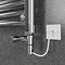 Venice Chrome Cover Cap for Towel Rail Heating Elements  Profile Large Image