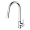 Venice Chrome Kitchen Sink Mixer with Pull-Out Hose and Spray Head