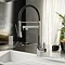 Venice Chrome Kitchen Sink Mixer with Smooth Rubber Hose and Flexi Spray