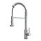 Venice Chrome Spring Style Kitchen Sink Mixer with Pull Out Spray