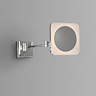 Venice Chrome Square 3x Magnifying LED Cosmetic Mirror  Profile Large Image