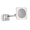 Venice Chrome Square 3x Magnifying LED Cosmetic Mirror Large Image