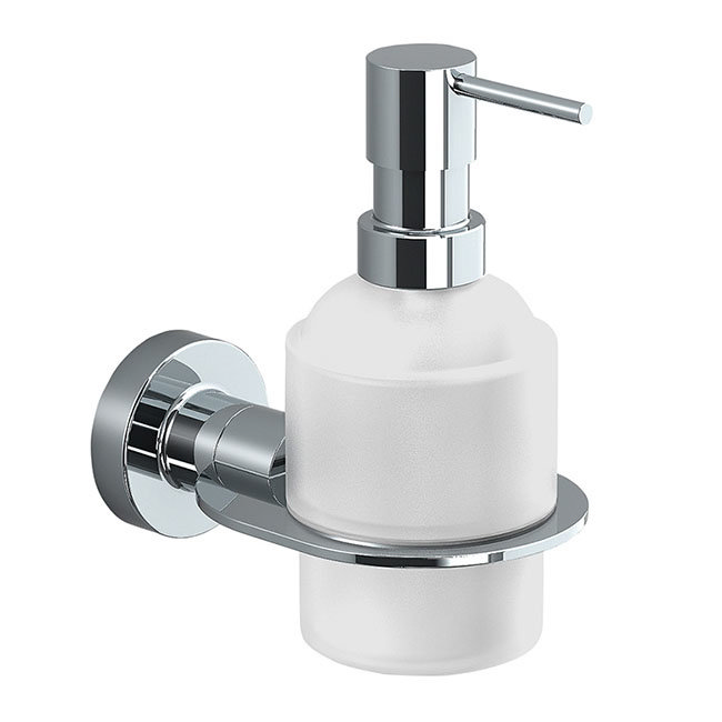 Venice Chrome Wall Mounted Soap Dispenser Large Image