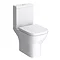 Venice Cloakroom Suite (465mm Countertop Basin, Floating Shelf + Toilet)  Profile Large Image