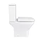 Venice Cloakroom Suite (465mm Countertop Basin, Floating Shelf + Toilet)  Feature Large Image