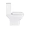 Venice Cloakroom Suite (465mm Countertop Basin, Oak Effect Floating Shelf + Toilet)  Feature Large I