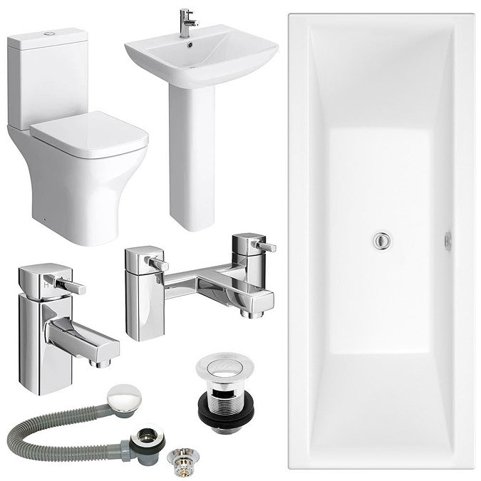 Venice Complete Bathroom Suite Package  Standard Large Image