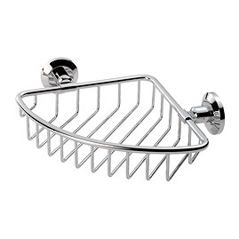 Venice Corner Soap Basket - Chrome