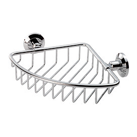Venice Corner Soap Basket - Chrome