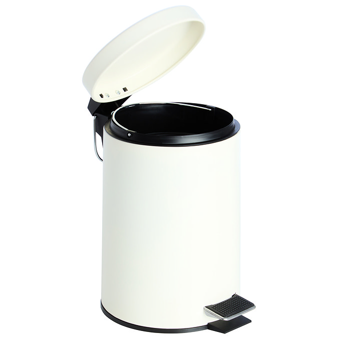 Venice Cream 3 Litre Pedal Bin